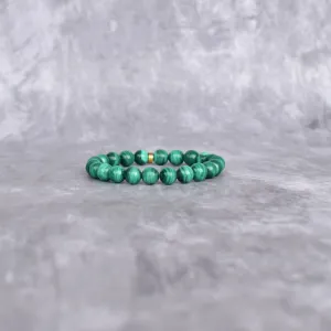 Basic - Malachite Bead Bracelet