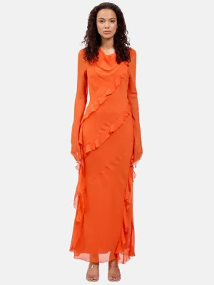 Circe Dress Orange