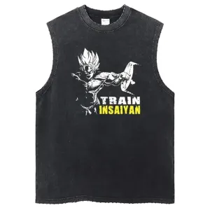 Insaiyan Vintage Tank Top | Otakumise