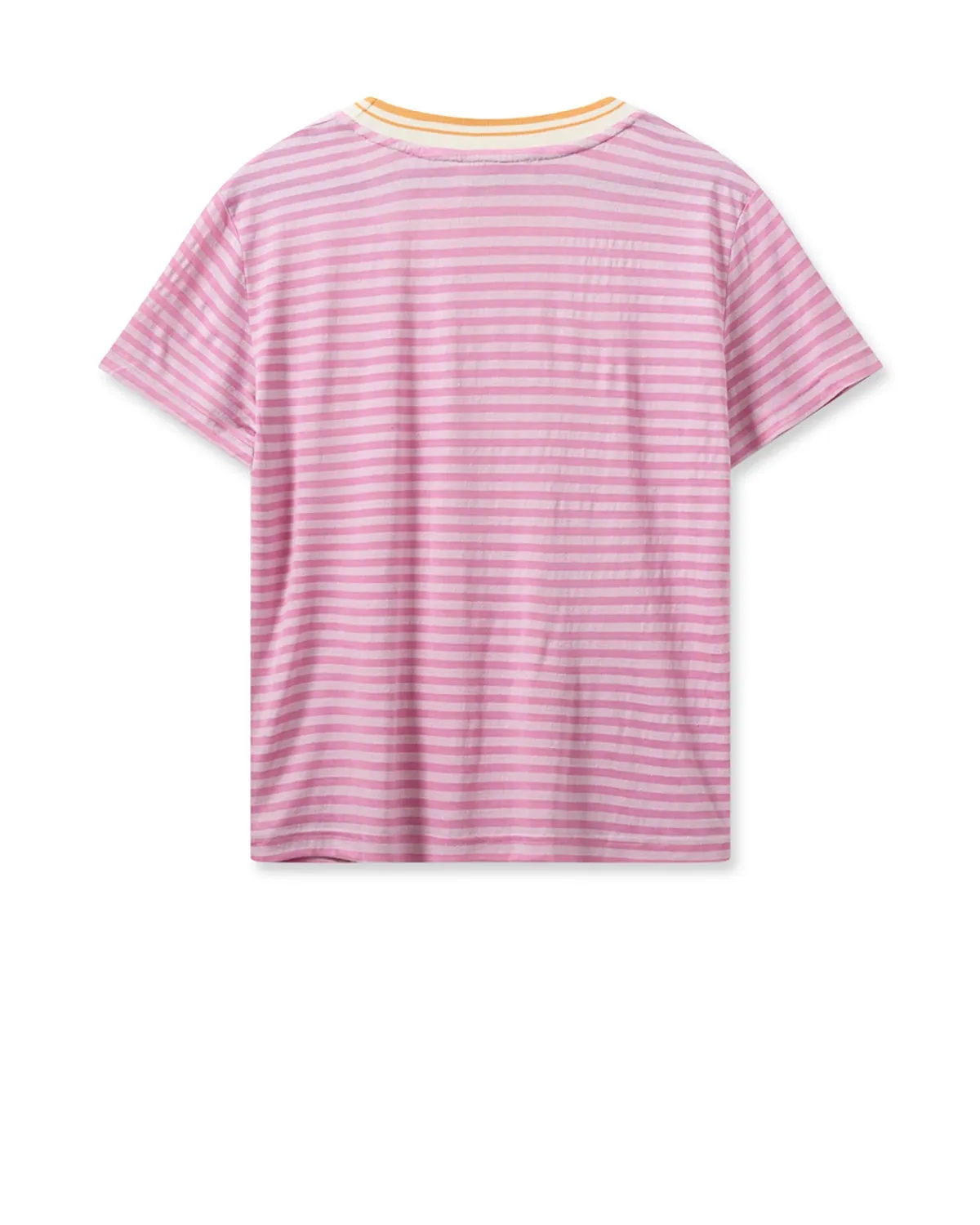 MOS MOSH | PHILA O-SS STRIPE TEE | BEGONIA PINK