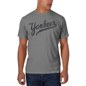 New York Yankees 47 Brand Wolf Grey Soft Cotton Scrum T-Shirt