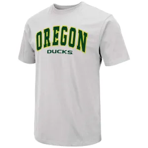 Oregon Ducks Colosseum White Short Sleeve Cotton Crew T-Shirt