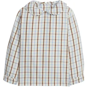 Peter Pan Shirt - Brownfield Plaid