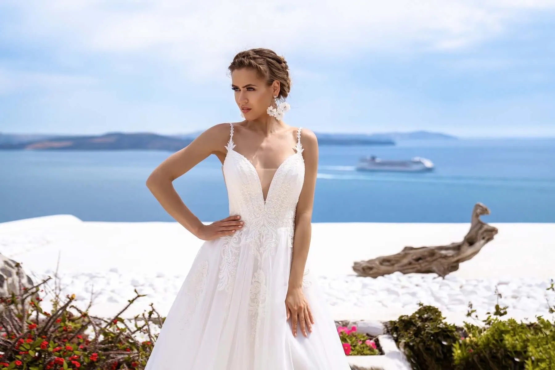 SAMPLE Sale - Tissa - Aline wedding Dress