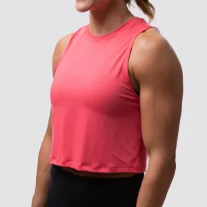 Subtle Flex Tank (Fiery Rose)