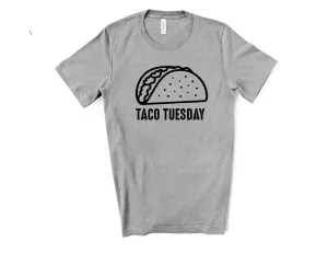 Taco Tuesday T-Shirt - Athletic Heather