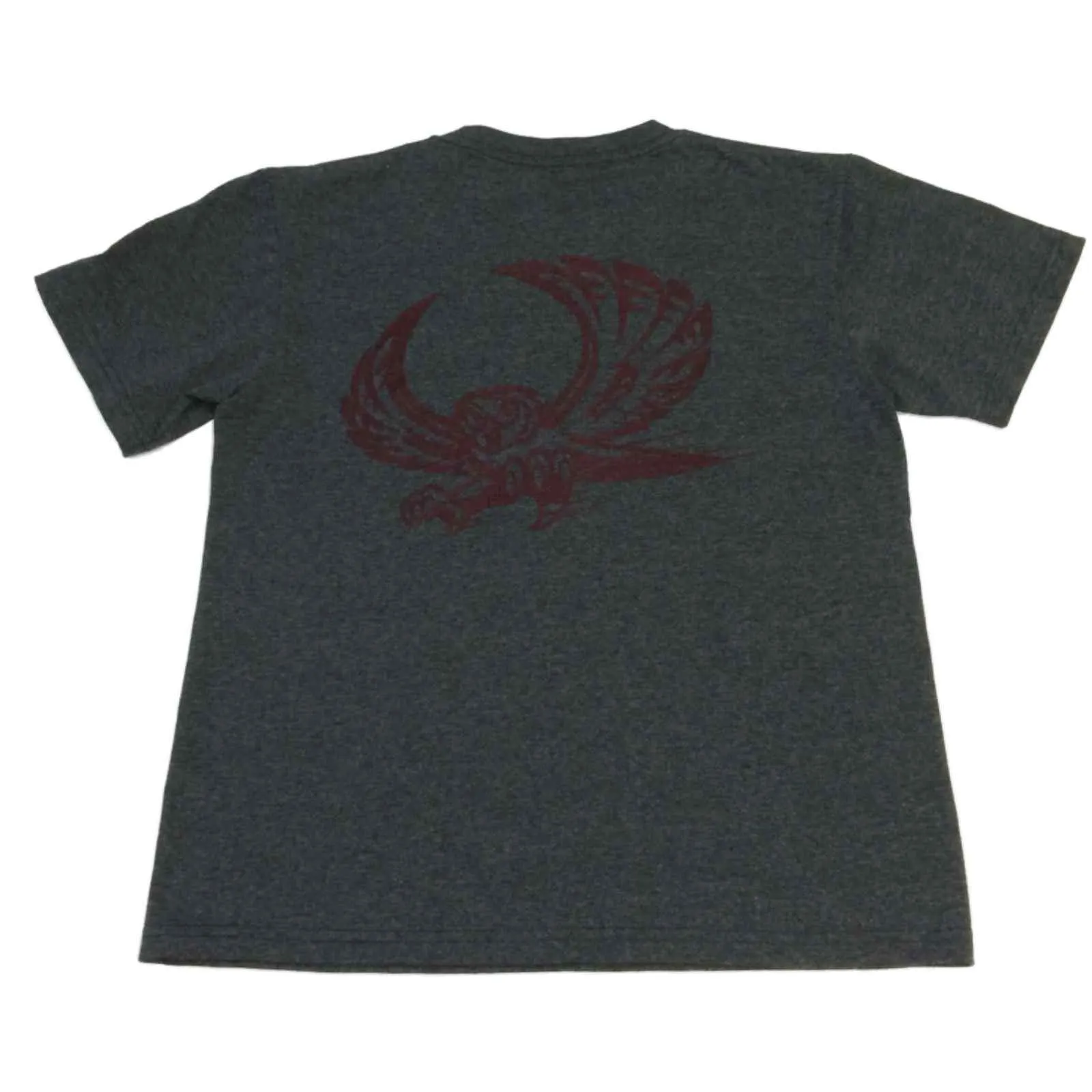 Temple Owls YOUTH Charcoal Gray "First 2 Show, Last 2 Go" SS T-Shirt (M)