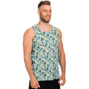 Toucan and Tropical Plants- Mens Tank Top