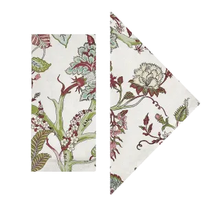 Verde Chintz Napkins (Set of 4)