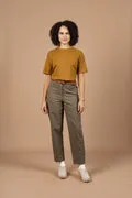 Women's Organic Hemp Boxy Tee | Ochre